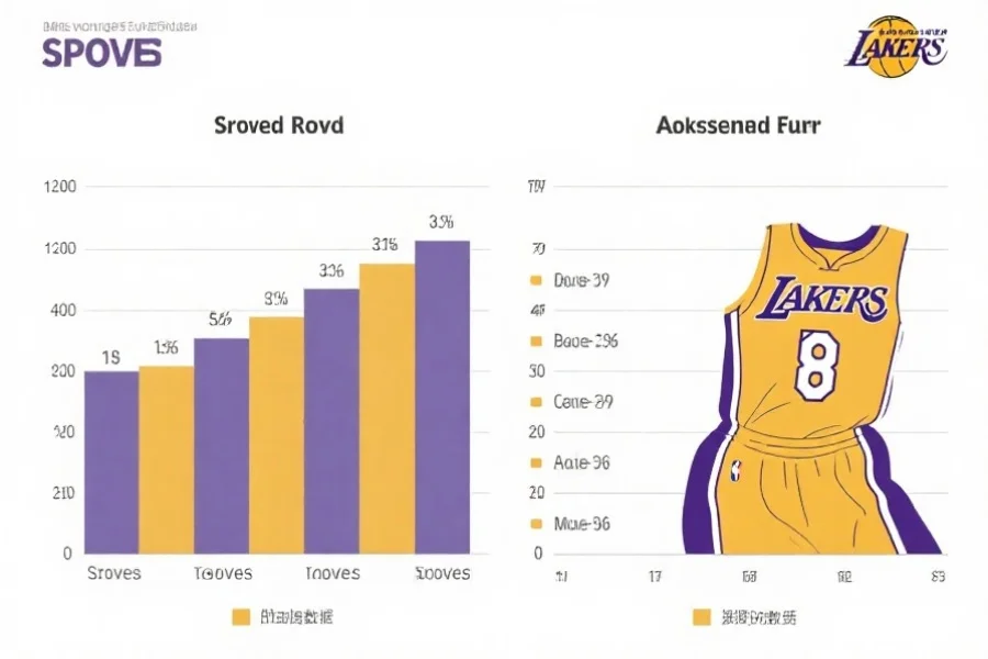 一份清晰的柱状图,展示两支篮球队的得分、篮板和助攻数据对比